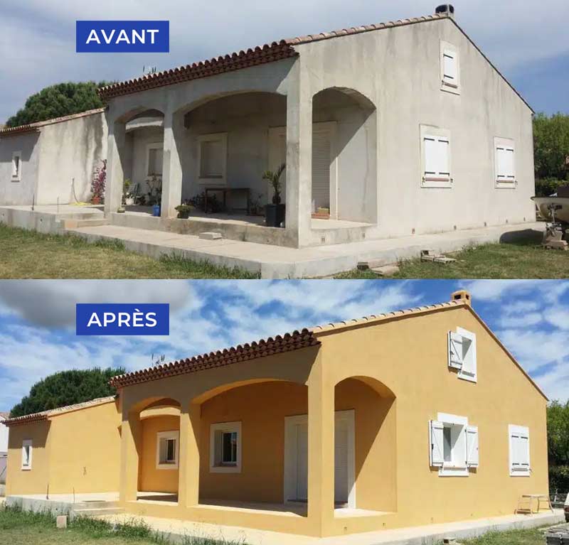 Nettoyage et peinture façade - PROEDDY COUVREUR 72 : Artisan peintre sur LE MANS et les alentours dans LA SARTHE (72). Nettoyage, traitement anti-mousse par pulvérisation, démoussage, ravalement peinture façade et imperméabilisation façade sur LE MANS et les alentours dans LA SARTHE (72)